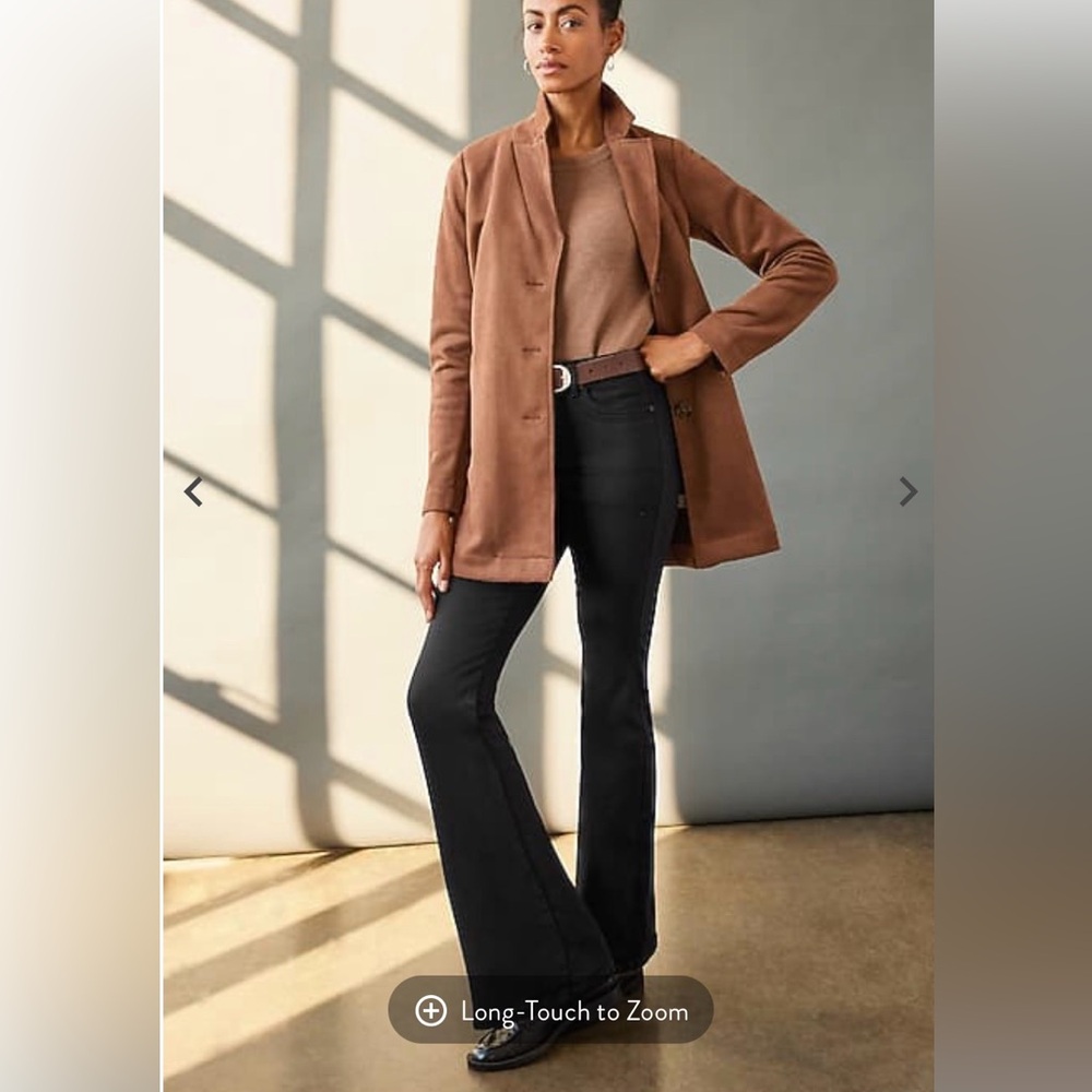 J.Jill high-rise pocket flare jeans
